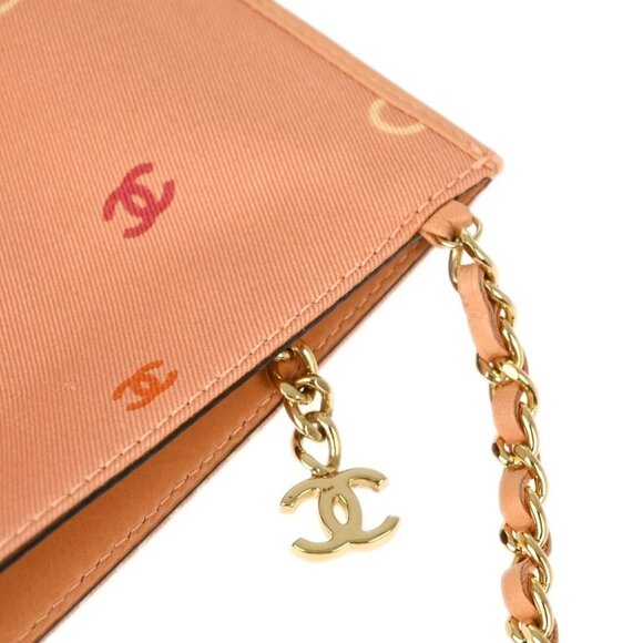 Chanel Pink Canvas Coco Chain Handbag XX91459 - Picture 6 of 10